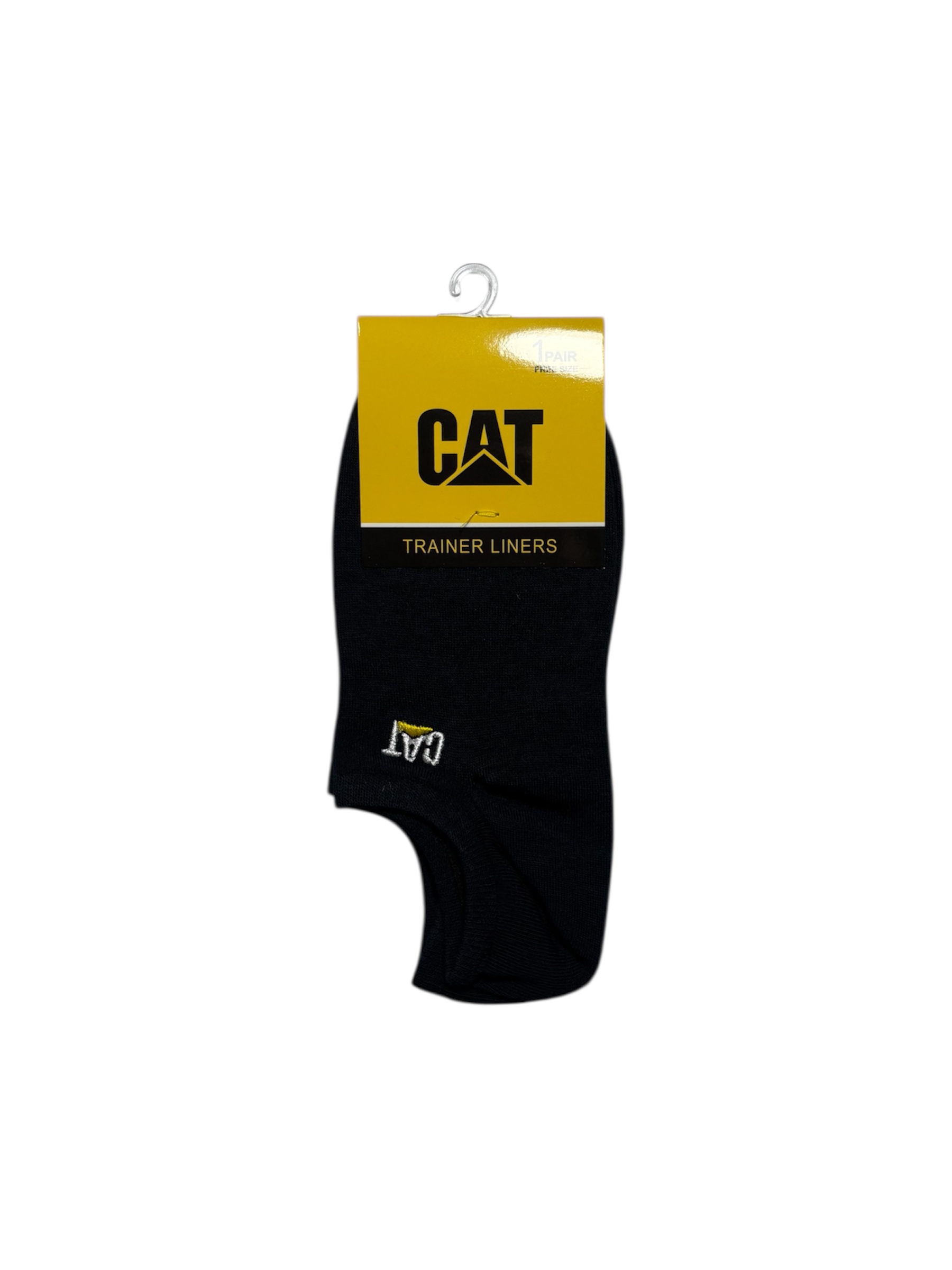 جوراب اسپرت نخ پنبه درجه یک زیرقوزکی مردانه گلدوزی CAT