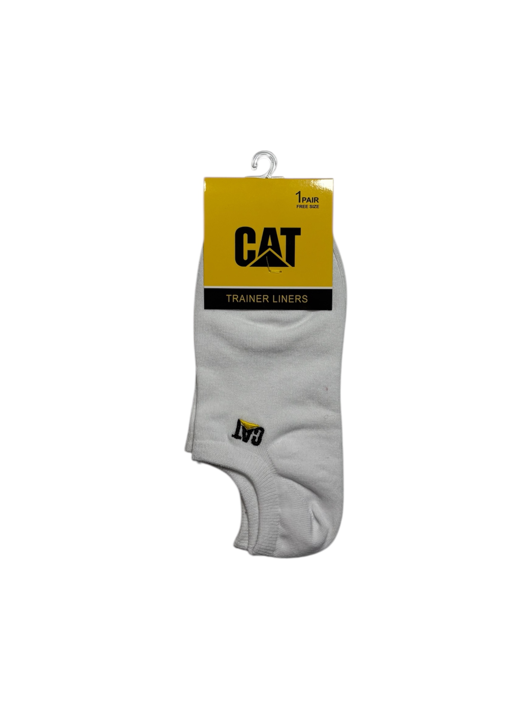 جوراب اسپرت نخ پنبه درجه یک زیرقوزکی مردانه گلدوزی CAT