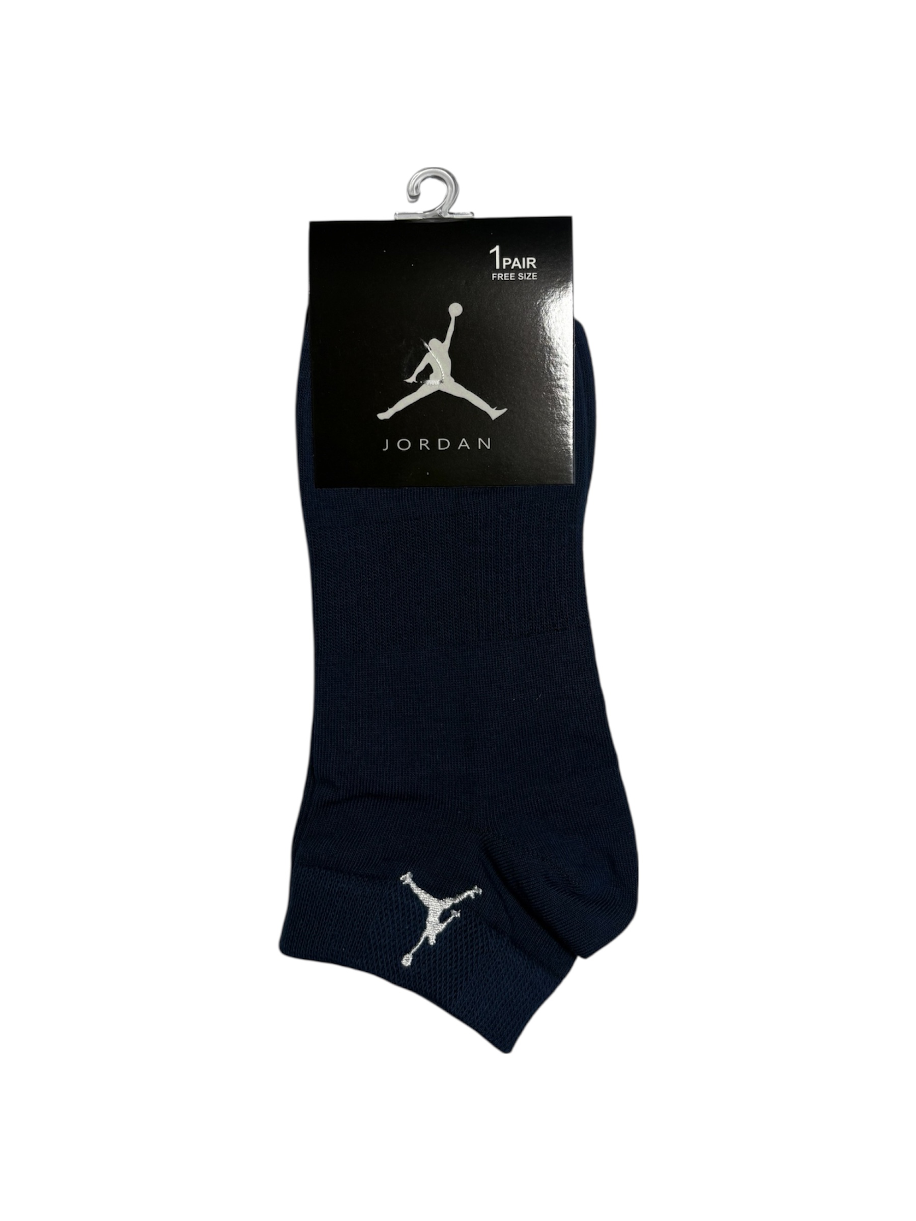 جوراب اسپرت نخ پنبه درجه یک مچی مردانه گلدوزی JORDAN
