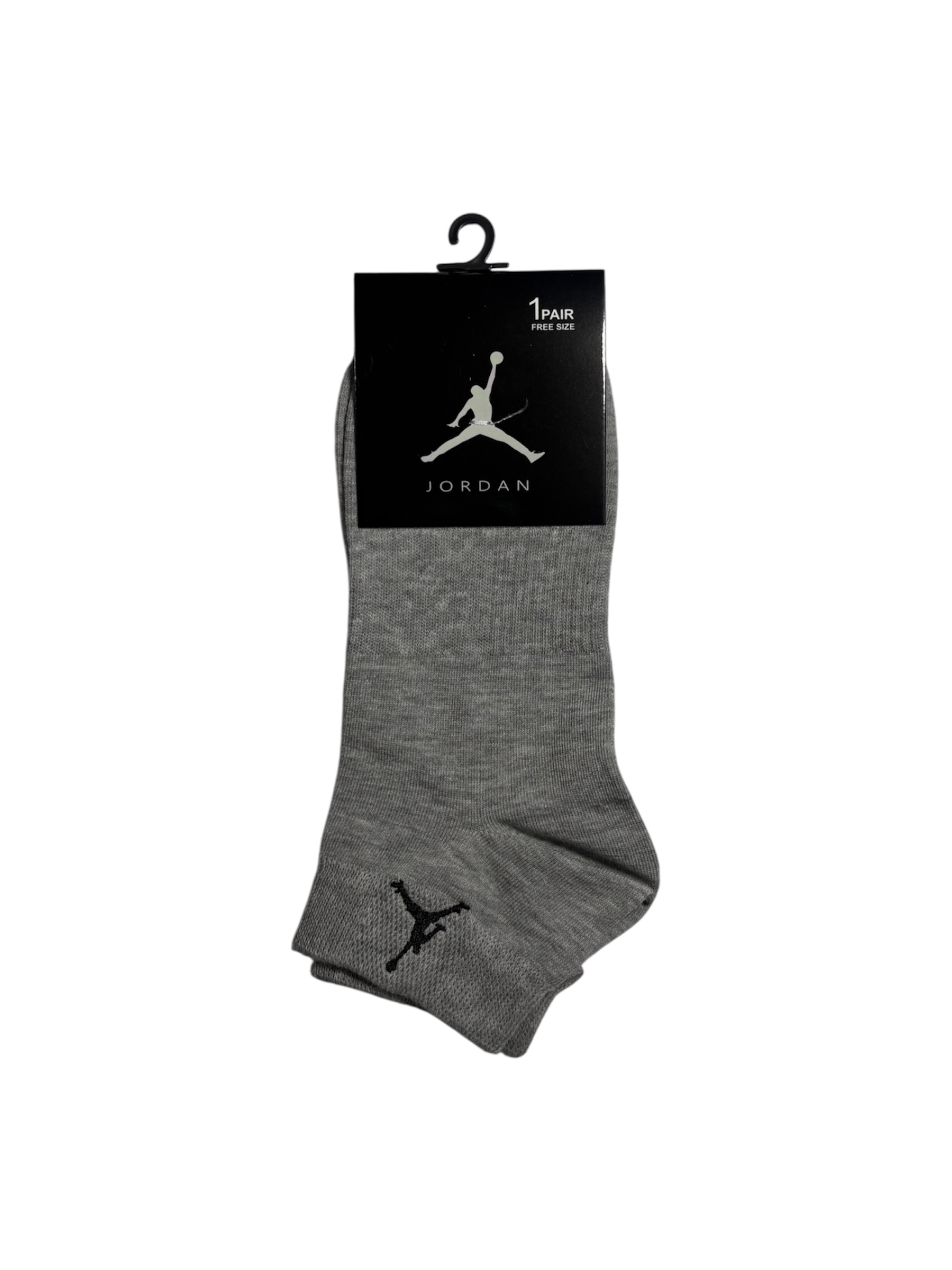 جوراب اسپرت نخ پنبه درجه یک مچی مردانه گلدوزی JORDAN