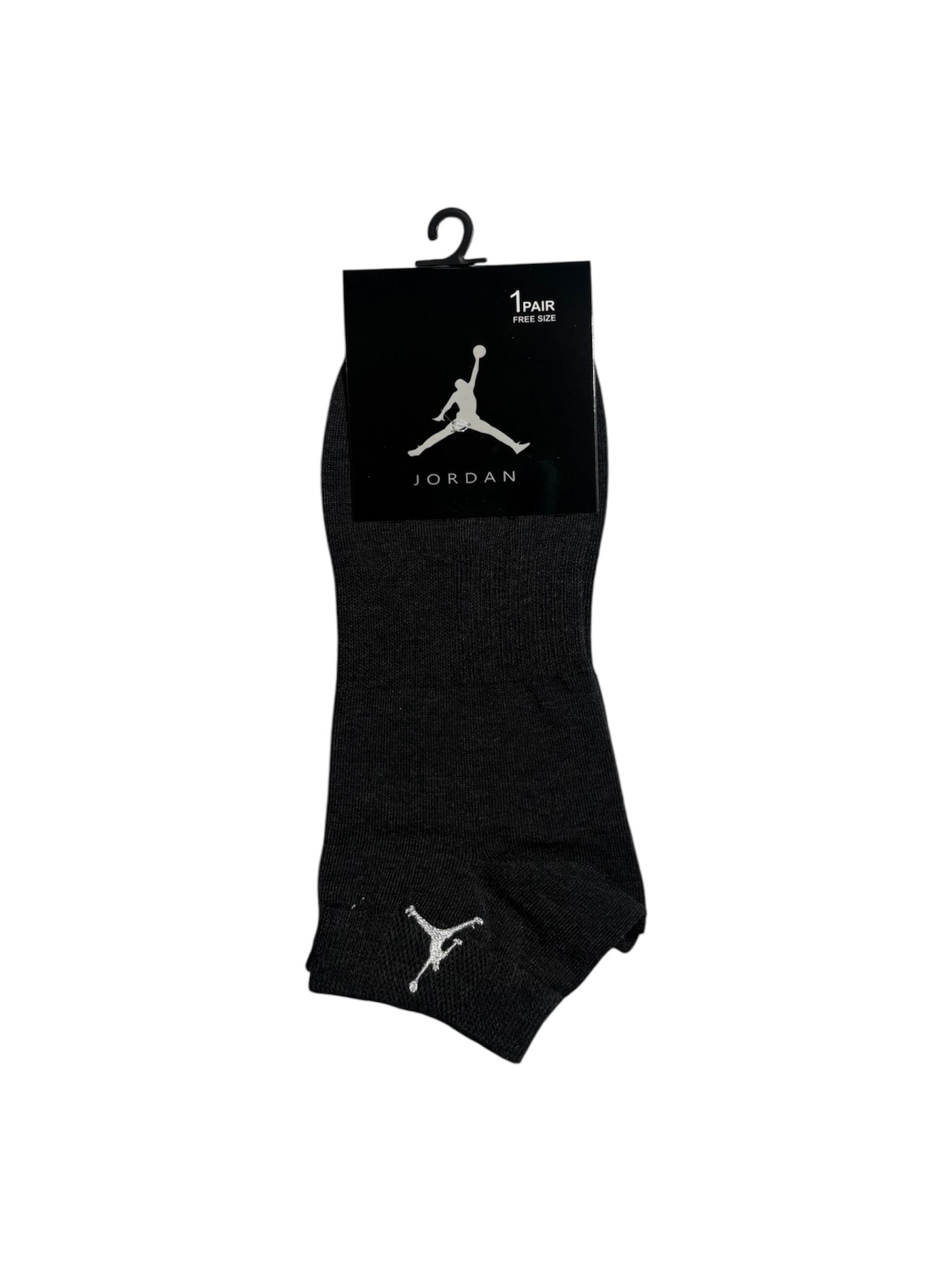 جوراب اسپرت نخ پنبه درجه یک مچی مردانه گلدوزی JORDAN