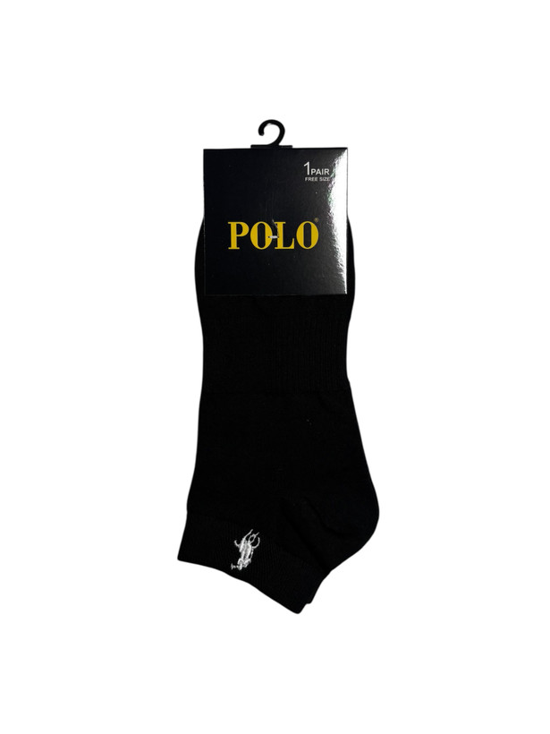 جوراب اسپرت نخ پنبه درجه یک مچی مردانه گلدوزی POLO
