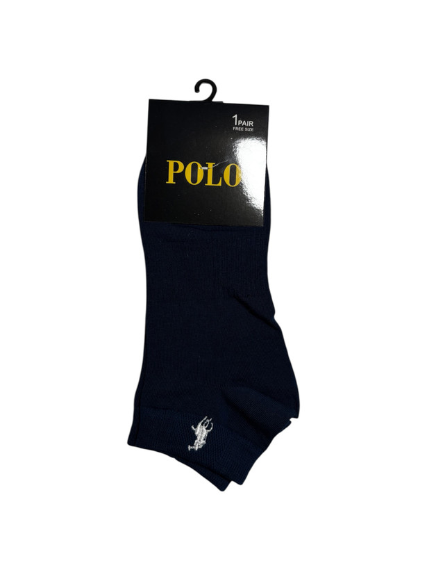جوراب اسپرت نخ پنبه درجه یک مچی مردانه گلدوزی POLO