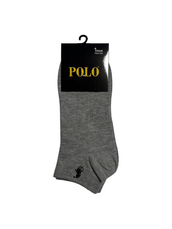 جوراب اسپرت نخ پنبه درجه یک مچی مردانه گلدوزی POLO