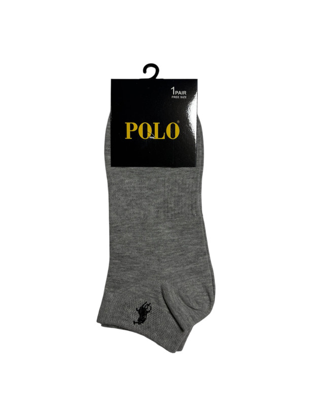 جوراب اسپرت نخ پنبه درجه یک مچی مردانه گلدوزی POLO