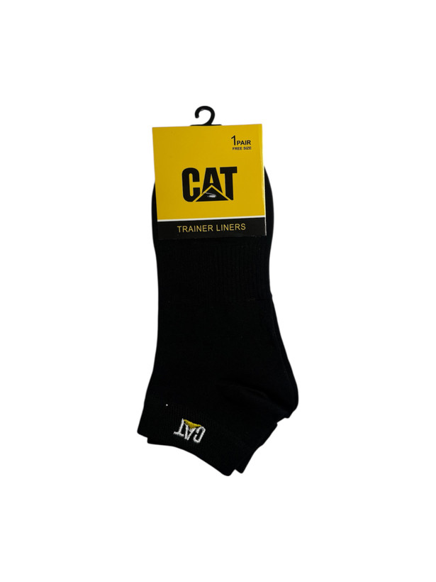 جوراب اسپرت نخ پنبه درجه یک مچی مردانه گلدوزی CAT