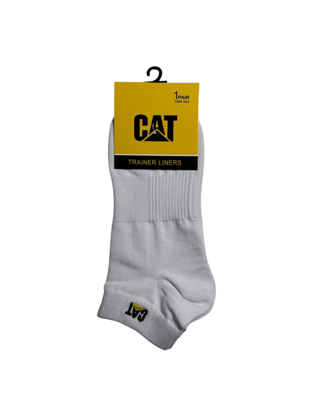 جوراب اسپرت نخ پنبه درجه یک مچی مردانه گلدوزی CAT