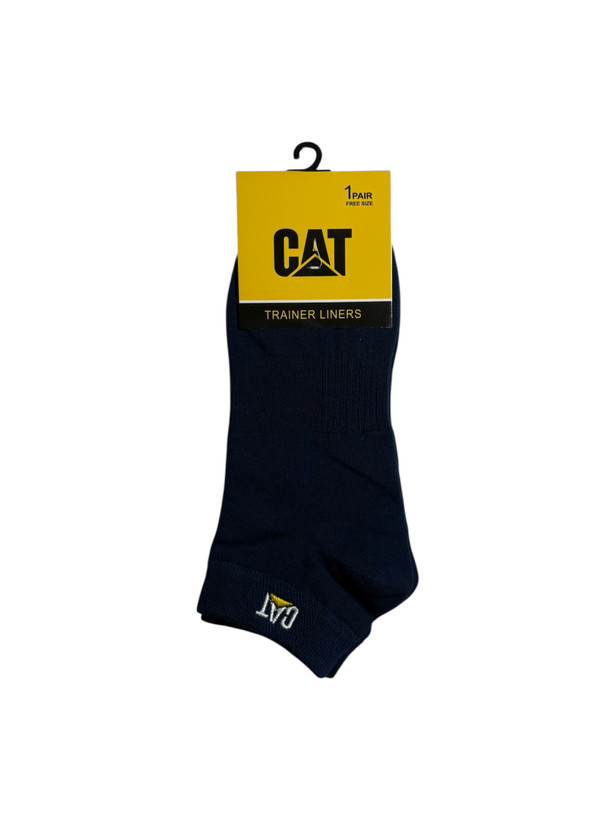 جوراب اسپرت نخ پنبه درجه یک مچی مردانه گلدوزی CAT