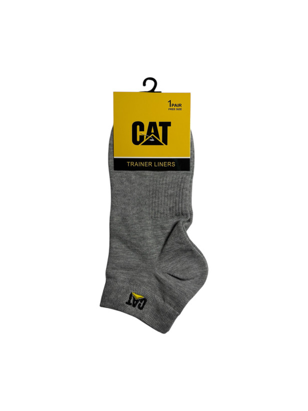 جوراب اسپرت نخ پنبه درجه یک مچی مردانه گلدوزی CAT