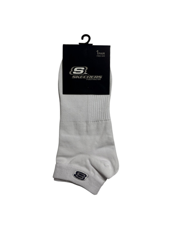 جوراب اسپرت نخ پنبه درجه یک مچی مردانه گلدوزی SKECHERS