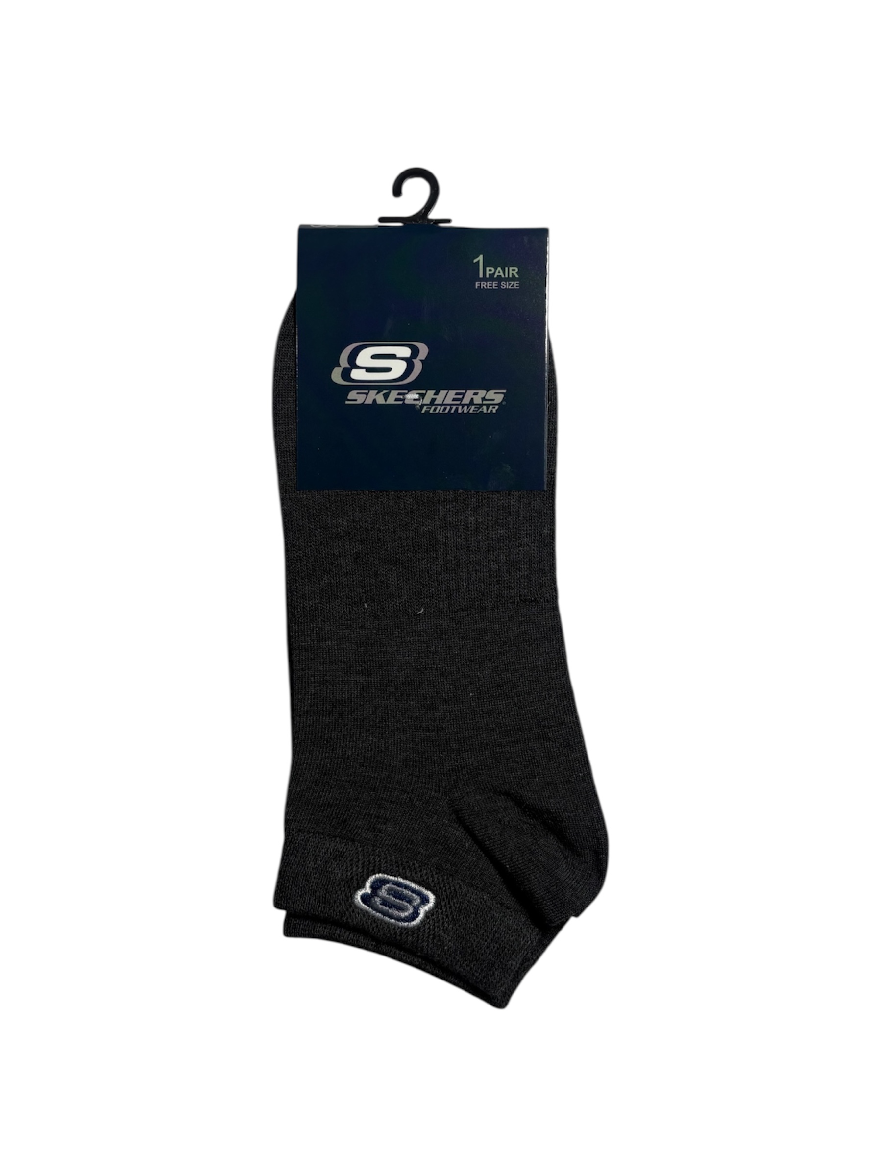 جوراب اسپرت نخ پنبه درجه یک مچی مردانه گلدوزی SKECHERS