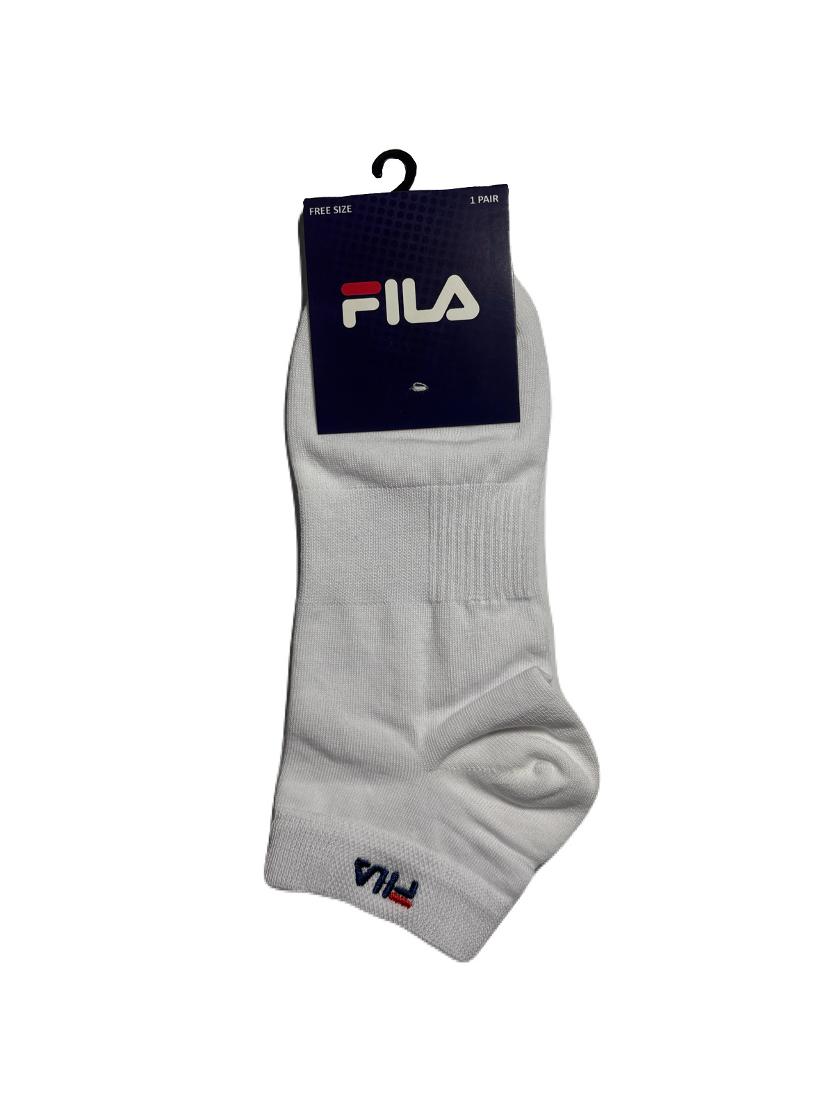 جوراب اسپرت نخ پنبه درجه یک مچی مردانه گلدوزی FILA
