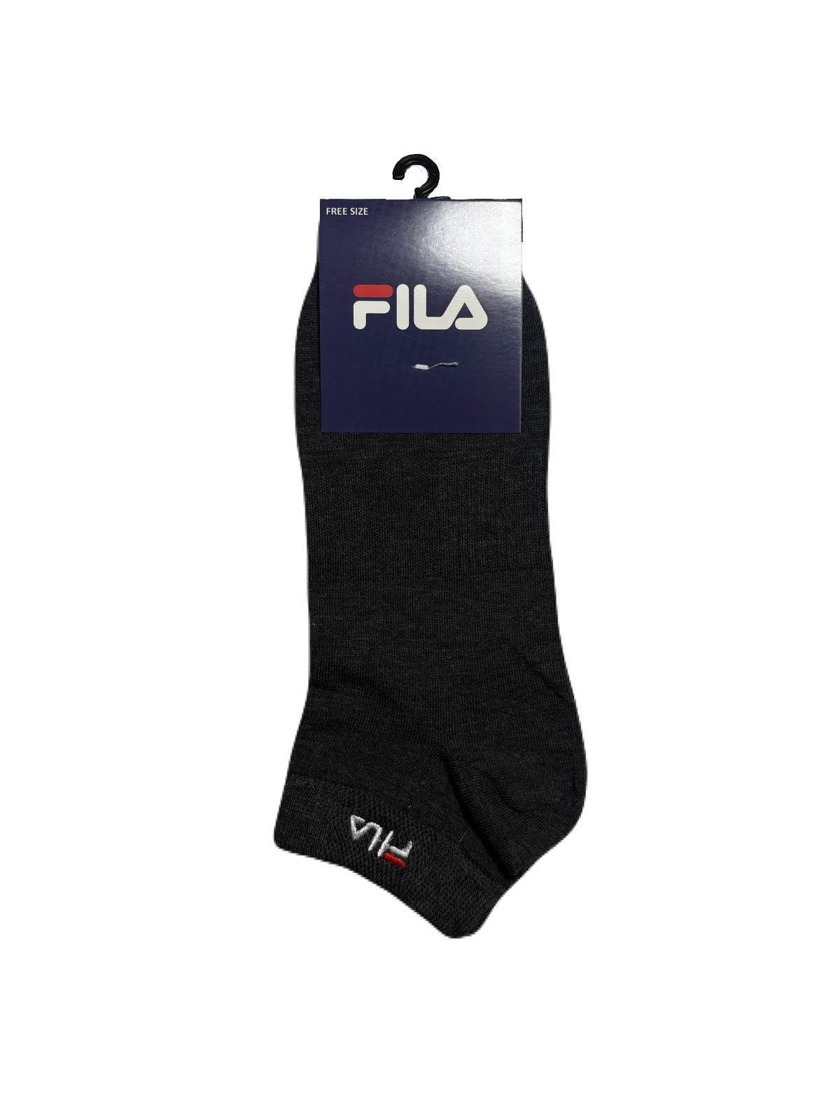 جوراب اسپرت نخ پنبه درجه یک مچی مردانه گلدوزی FILA