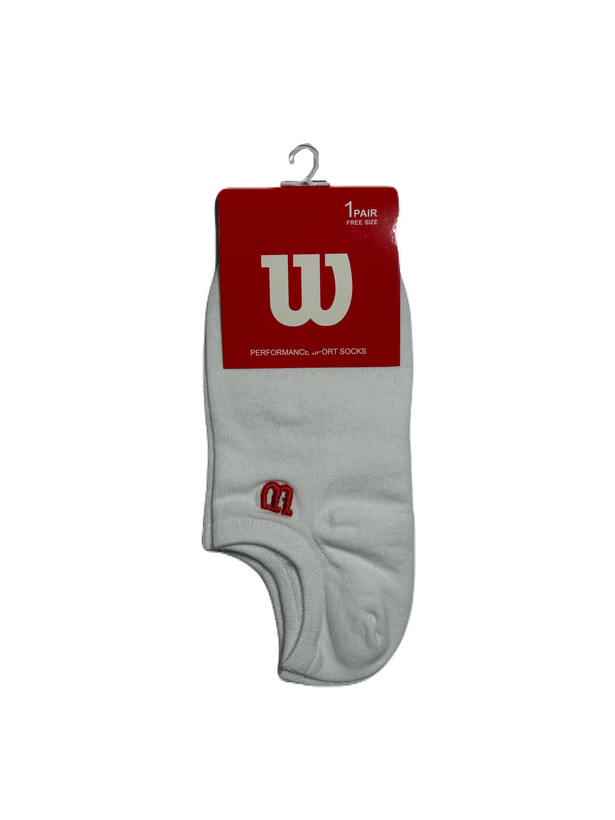جوراب اسپرت نخ پنبه درجه یک زیرقوزکی مردانه گلدوزی Wilson