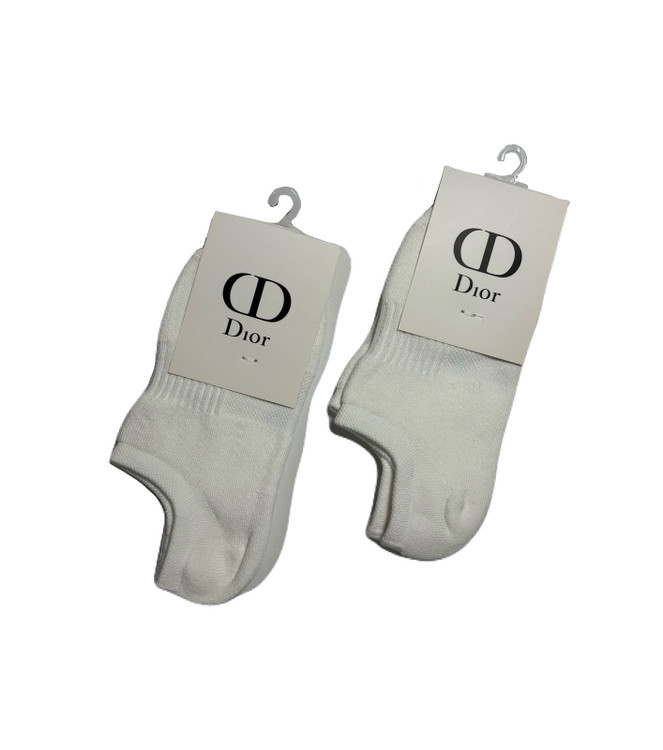 جوراب اسپرت نخ پنبه حوله ای زیرقوزکی زنانه Dior