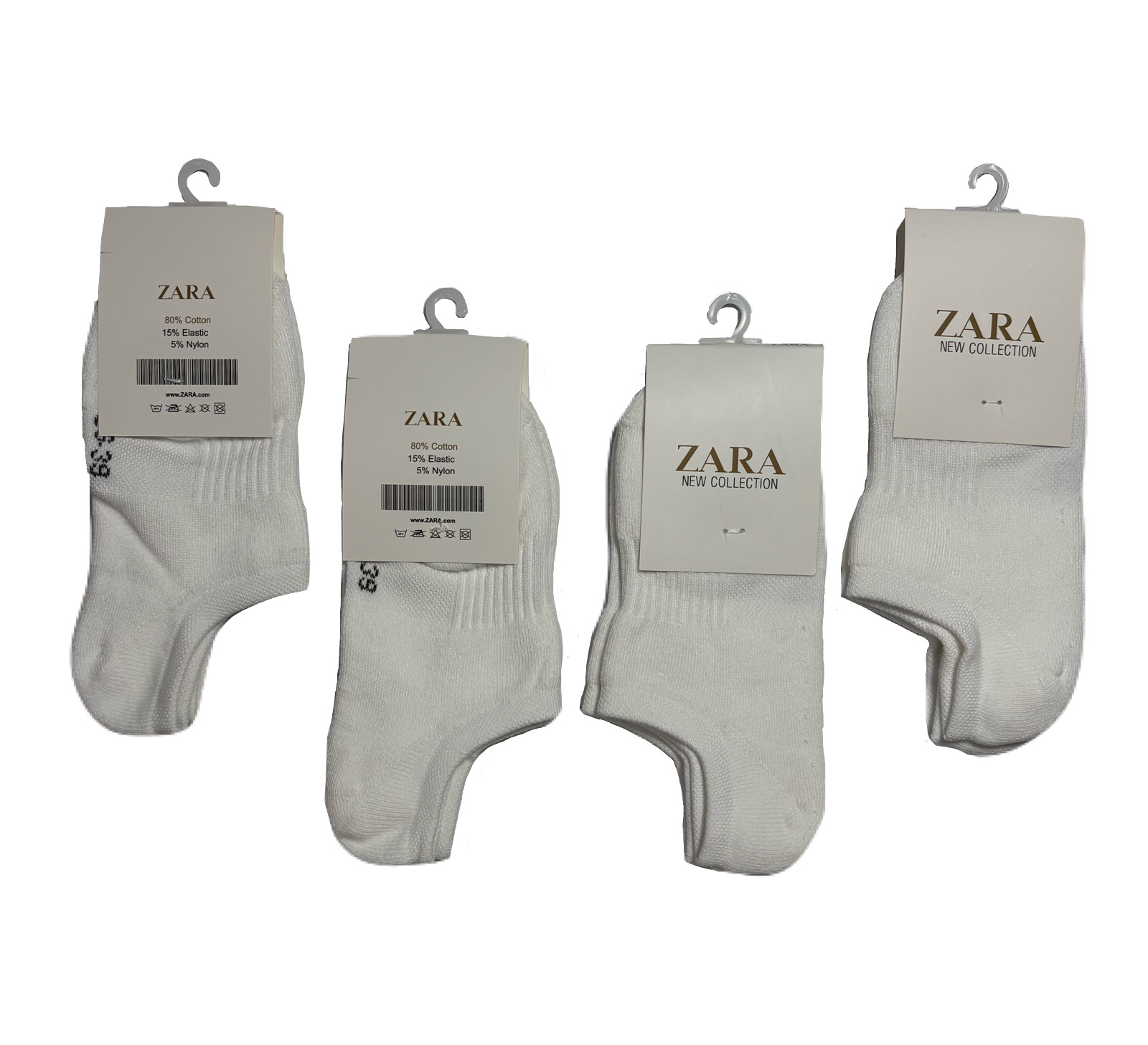 جوراب اسپرت نخ پنبه حوله ای زیرقوزکی زنانه ZARA