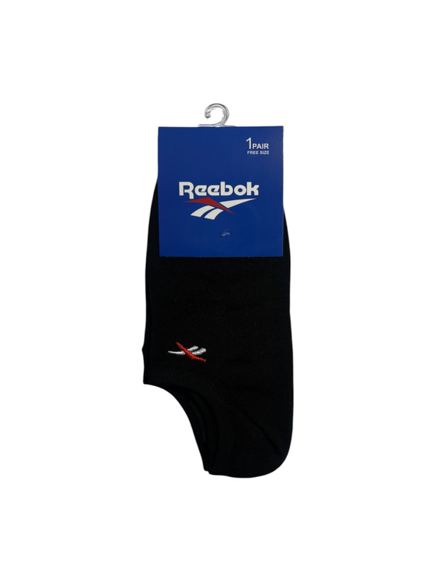 جوراب اسپرت نخ پنبه درجه یک زیرقوزکی مردانه گلدوزی Reebok