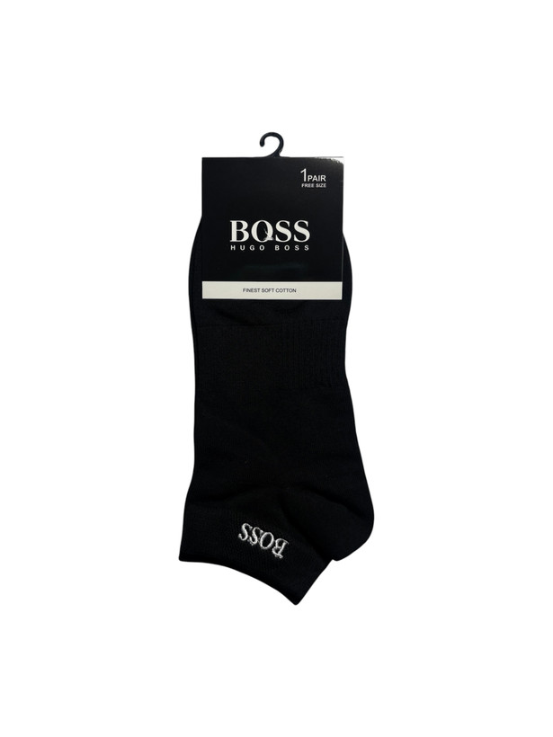 جوراب اسپرت نخ پنبه درجه یک مچی مردانه گلدوزی BOSS
