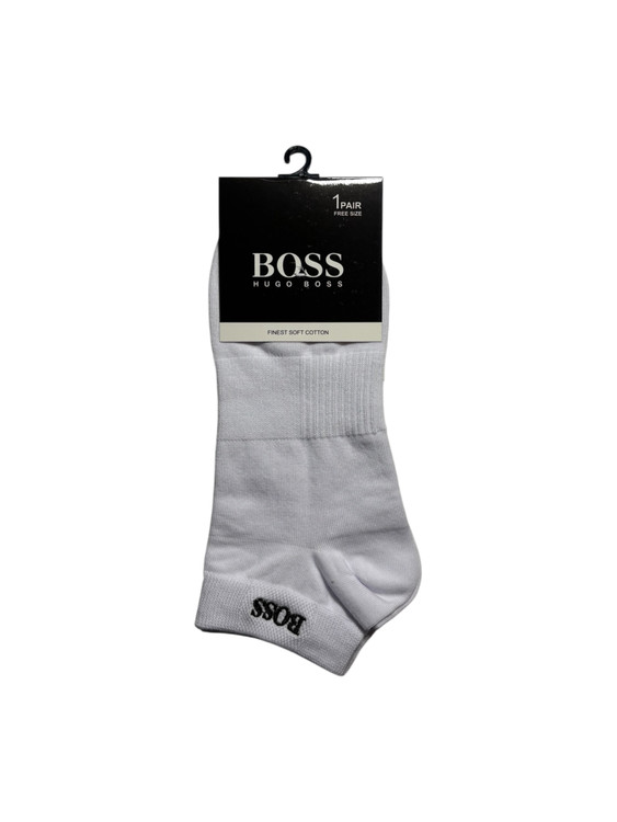 جوراب اسپرت نخ پنبه درجه یک مچی مردانه گلدوزی BOSS