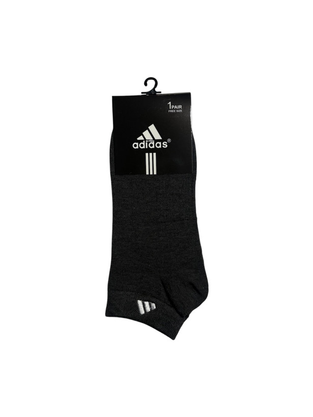 جوراب اسپرت نخ پنبه درجه یک مچی مردانه گلدوزی adidas