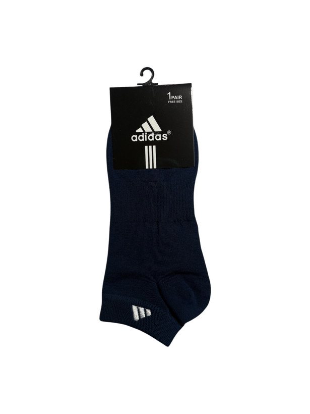 جوراب اسپرت نخ پنبه درجه یک مچی مردانه گلدوزی adidas