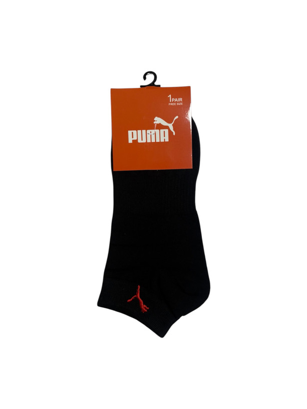 جوراب اسپرت نخ پنبه درجه یک مچی مردانه گلدوزی PUMA