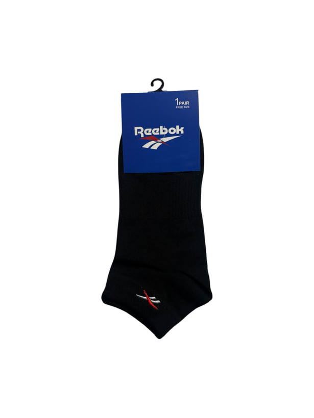 جوراب اسپرت نخ پنبه درجه یک مچی مردانه گلدوزی Reebok