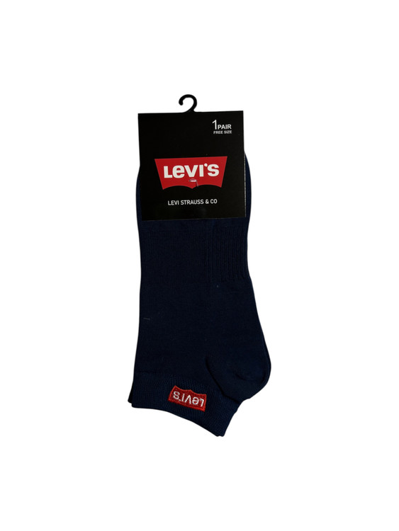 جوراب اسپرت نخ پنبه درجه یک مچی مردانه گلدوزی LEVI'S