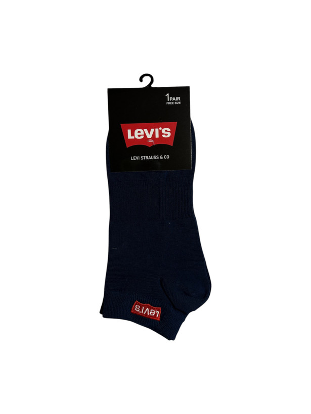 جوراب اسپرت نخ پنبه درجه یک مچی مردانه گلدوزی LEVI'S