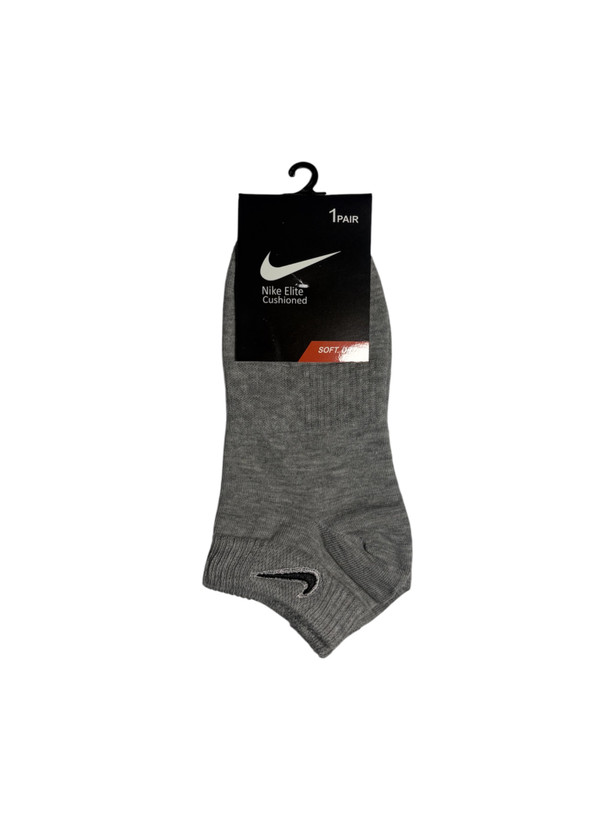 جوراب اسپرت نخ پنبه درجه یک مچی زنانه گلدوزی Nike