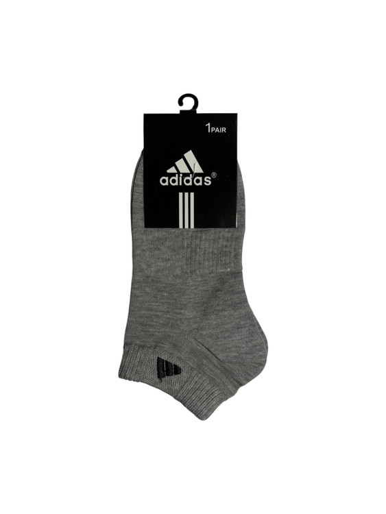 جوراب اسپرت نخ پنبه درجه یک مچی زنانه گلدوزی adidas