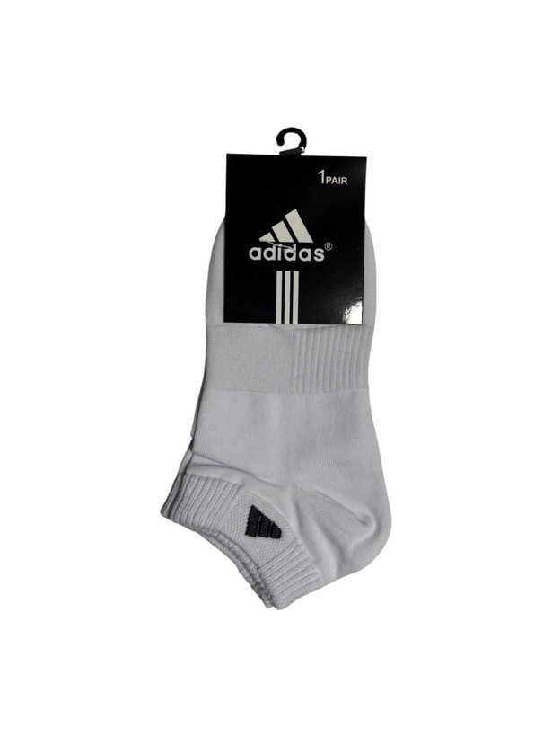 جوراب اسپرت نخ پنبه درجه یک مچی زنانه گلدوزی adidas