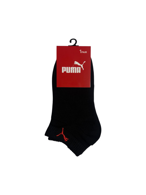 جوراب اسپرت نخ پنبه درجه یک مچی زنانه گلدوزی PUMA