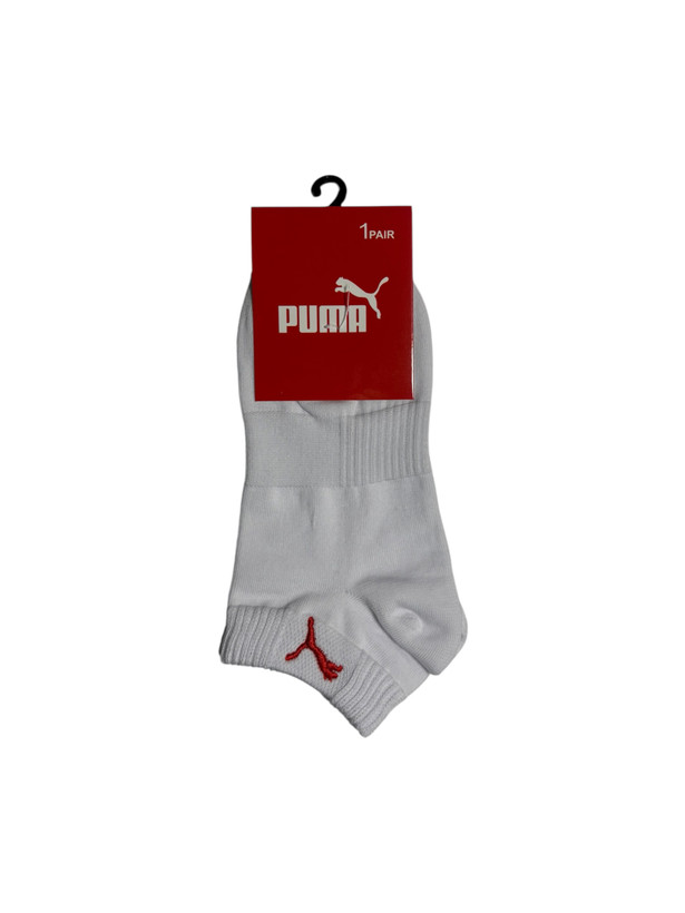 جوراب اسپرت نخ پنبه درجه یک مچی زنانه گلدوزی PUMA