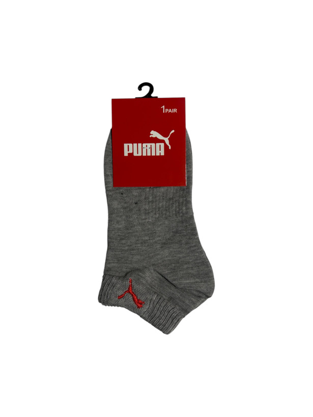 جوراب اسپرت نخ پنبه درجه یک مچی زنانه گلدوزی PUMA