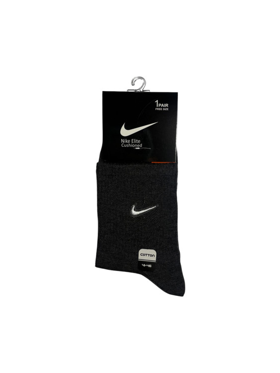 جوراب اسپرت نخ پنبه درجه یک نیمساق مردانه گلدوزی Nike