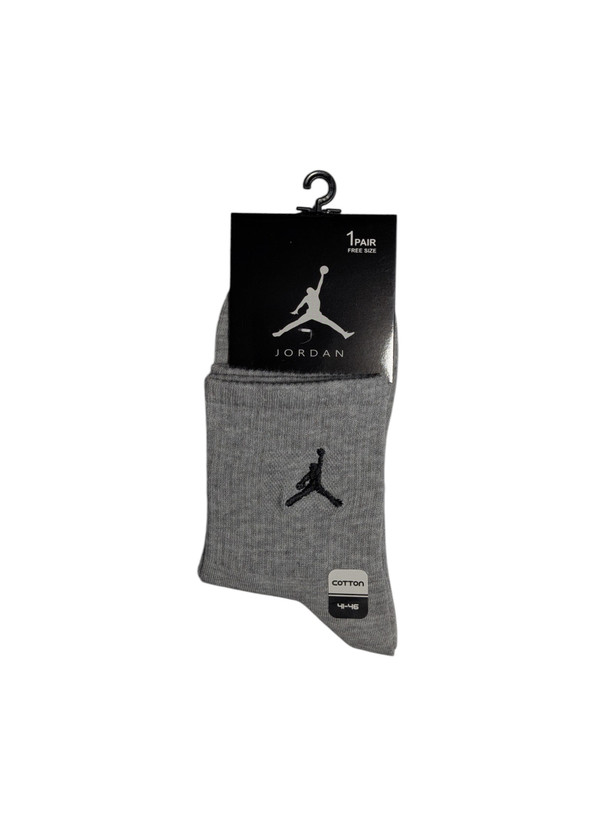 جوراب اسپرت نخ پنبه درجه یک نیمساق مردانه گلدوزی JORDAN