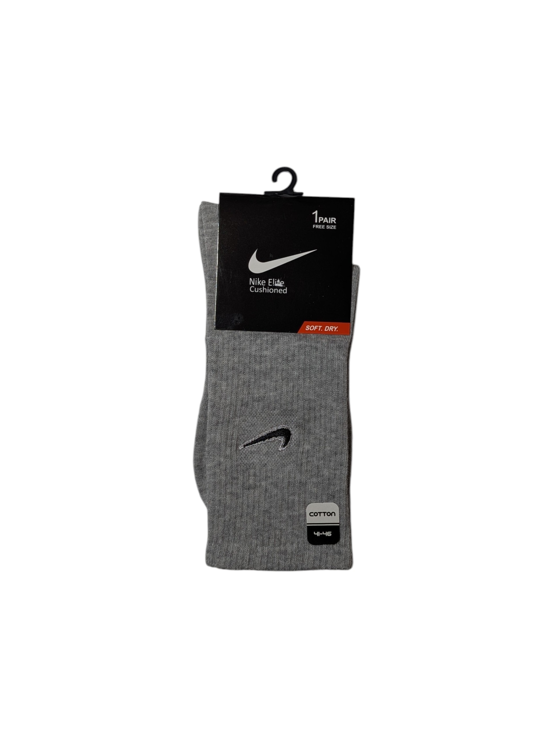 جوراب اسپرت نخ پنبه درجه یک ساقدار مردانه گلدوزی Nike