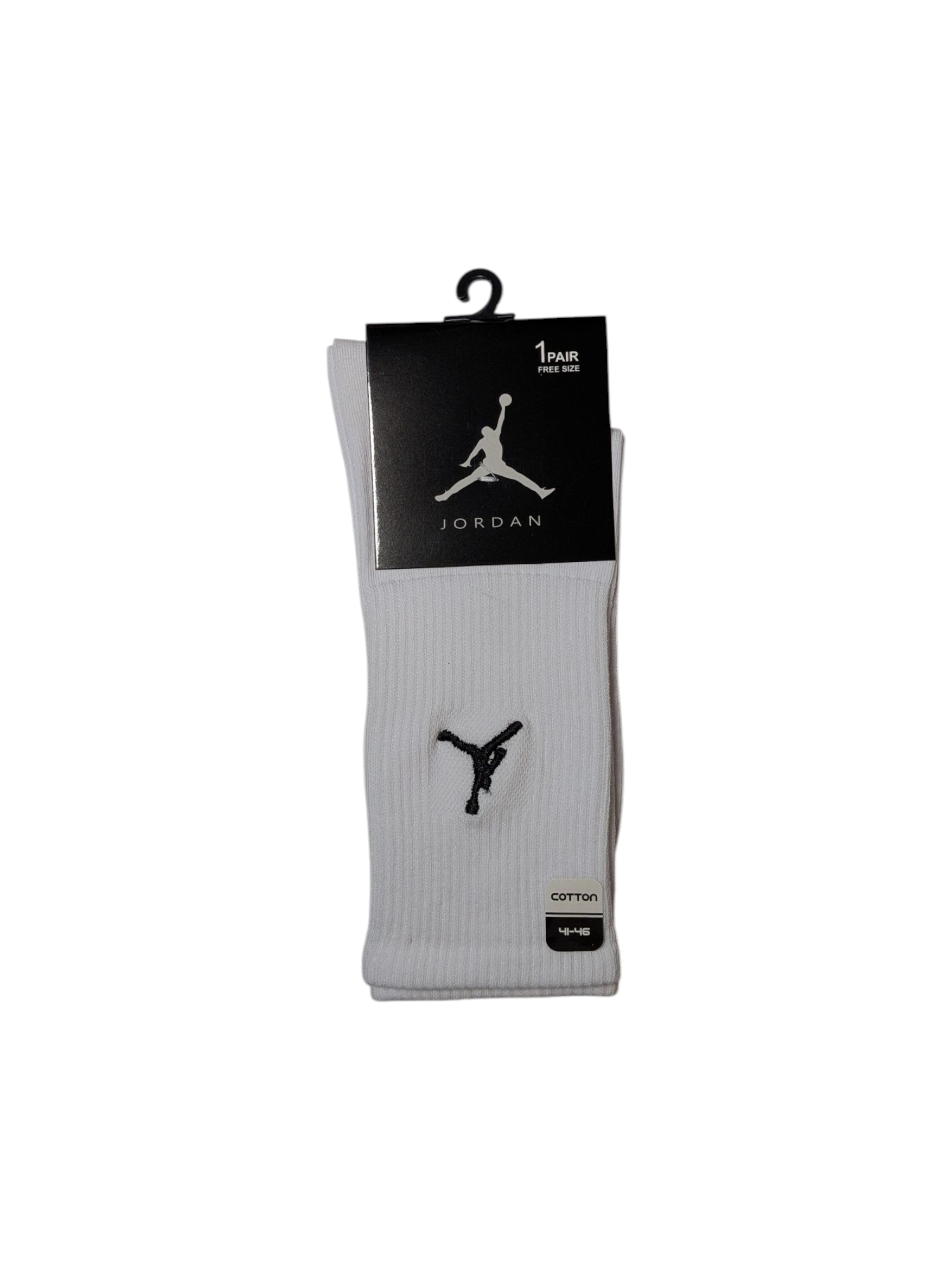 جوراب اسپرت نخ پنبه درجه یک ساقدار مردانه گلدوزی JORDAN
