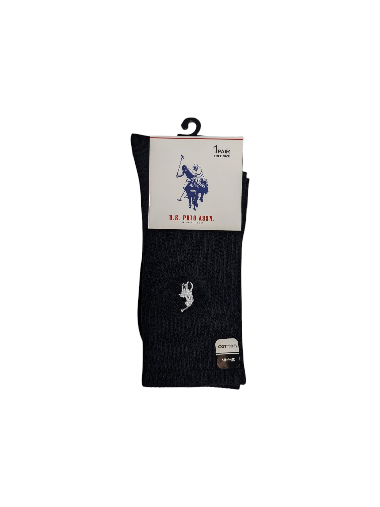 جوراب اسپرت نخ پنبه درجه یک ساقدار مردانه گلدوزی POLO