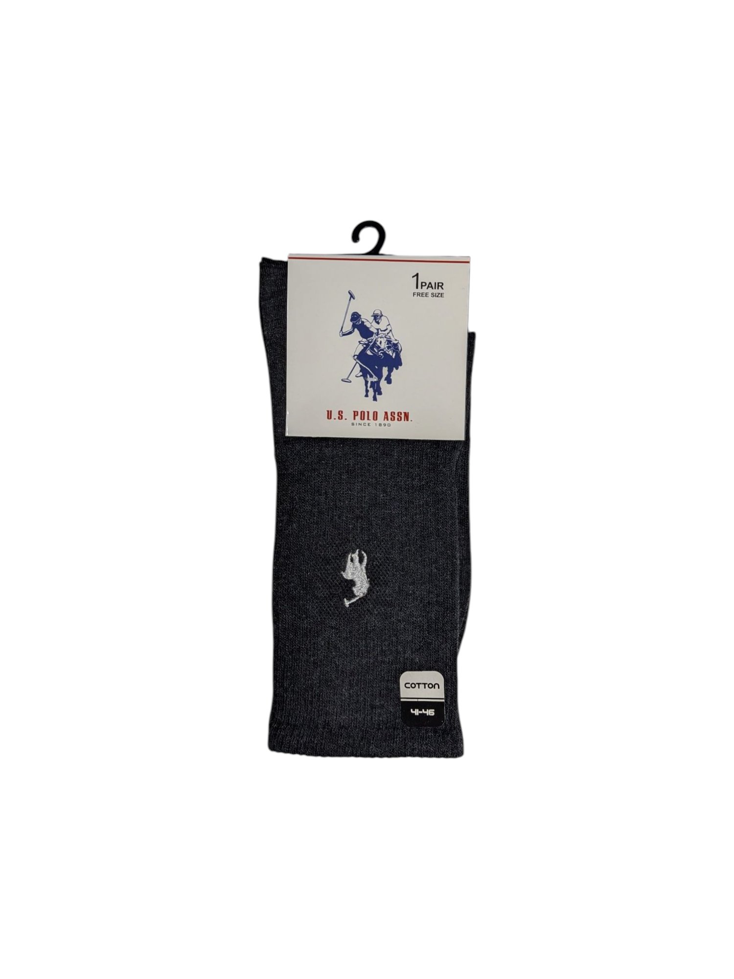 جوراب اسپرت نخ پنبه درجه یک ساقدار مردانه گلدوزی POLO
