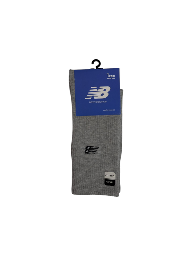 جوراب اسپرت نخ پنبه درجه یک ساقدار مردانه گلدوزی new balance