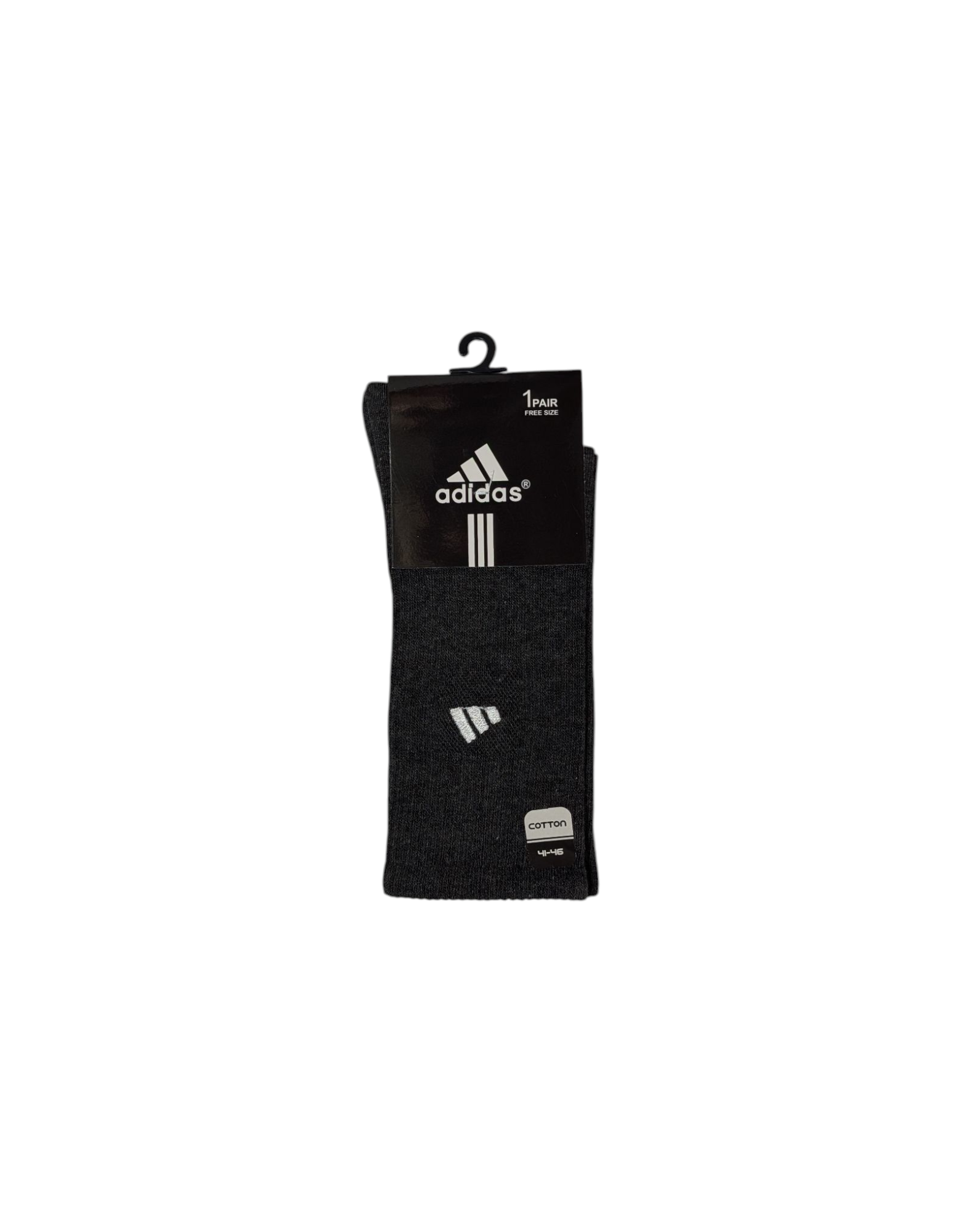 جوراب اسپرت نخ پنبه درجه یک ساقدار مردانه گلدوزی adidas